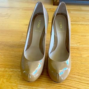 Patent Leather Fendi Pumps